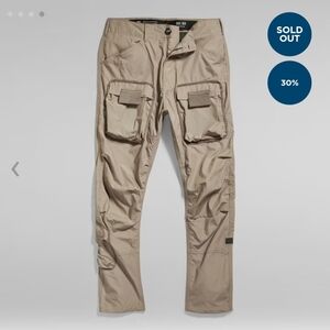 G-Star 3D Regular Tapered Cargo Pants  32x34 NWT